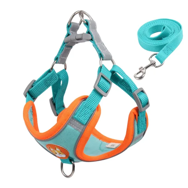 No Pull Pet Dog Harness and Leash Set Adjustable Puppy Cat Harness Vest Reflective Walking Lead Leash For Small Dogs Chihuahua - Image 10