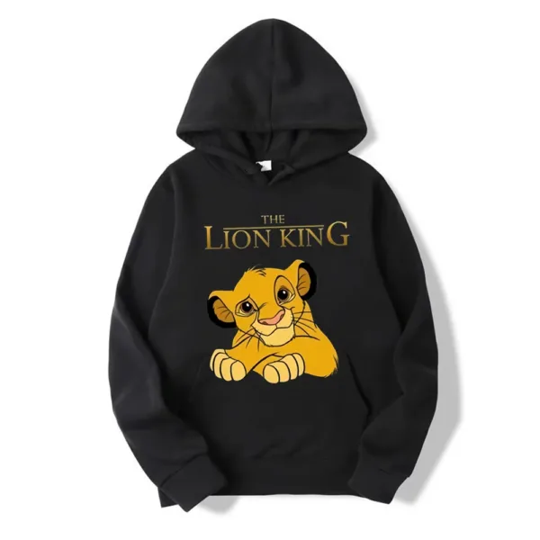 2024 New Disney The Lion King Women's Hoodies Tops Cartoon Fashion Sweatshirt Female Kawaii Clothes Autumn Streetwear Pullover - Image 8