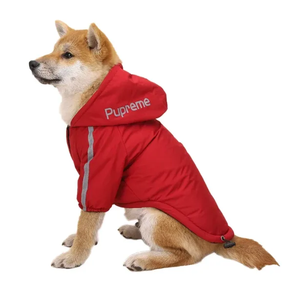 Winter Dog Clothes Warm Fleece Pet Dogs Jacket Reflective Waterproof For Small Medium Dogs Chihuahua French Bulldog Coat Pug - Image 7