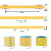 5V USB COB LED Strip Light with Human Sensor Battery Box 3mm 5mm 8mm Flexible COB Lights 320LEDs High Density Linear Lighting - Image 5