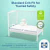 Premium Dual Firm Waterproof Baby Crib Mattress & Toddler Bed Mattress, Hypoallergenic Breathable Baby Mattress, Sustainable Coo - Image 3