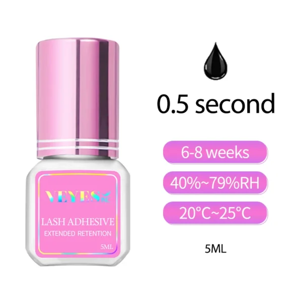 Veyes Inc Eyelash Extensions Glue 5 Days Free Shipping from US Veyelash 7 Weeks Retention Volume Lash Adhesive Makeup Tools - Image 10