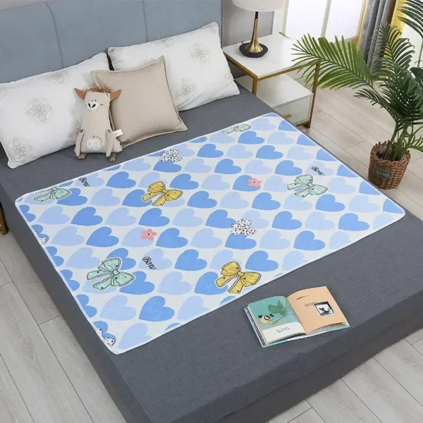 50*70cm Breathable Waterproof Washable Mattress Urine Mat for Baby Cute Cartoon Bed Protector Diaper Bedding Urine Pads Cloth - Image 13