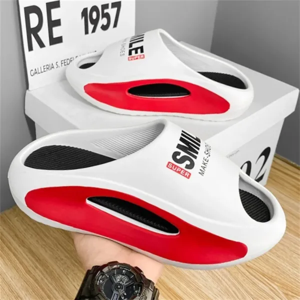 Men's slippers massage sandals man summer beach shoes Thick Bottom Unisex Soft Slipper sneakers EVA Non-slip women home slipper - Image 6