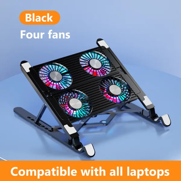 Foldable RGB Cooling Pad - Image 4