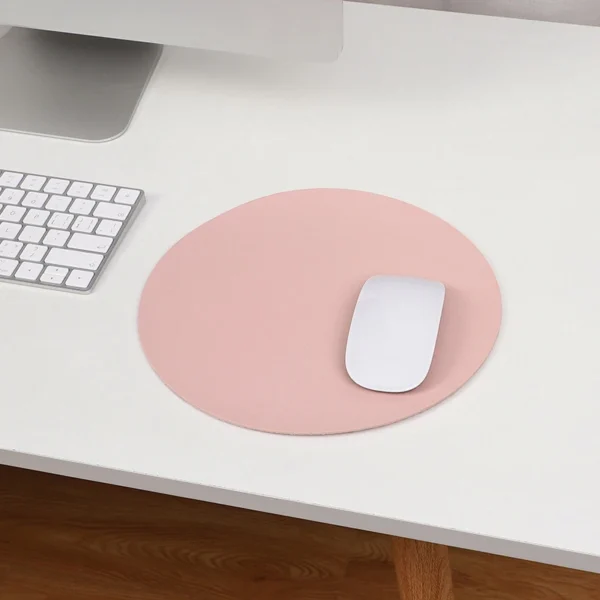 Waterproof PU Leather Mouse Pad Gaming Mouse Pad Simple Solid Color Antislip Computer Desk Accessories School Office Accessories - Image 20