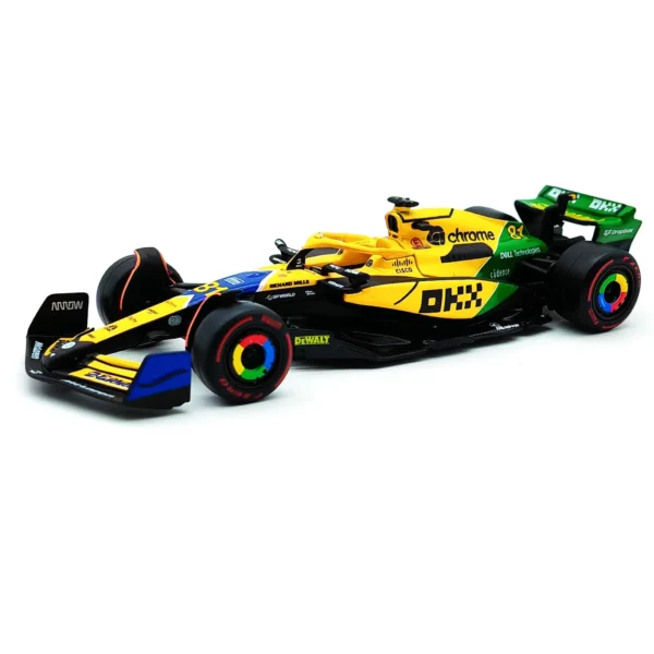 Bburago 1:43 2024 F1 Mclaren Mcl38 Monaco Grand Prix F1 Alloy Miniature Diecast Model #4 #81 Lando Norris ﻿F1 Car Toys Gift - Image 15