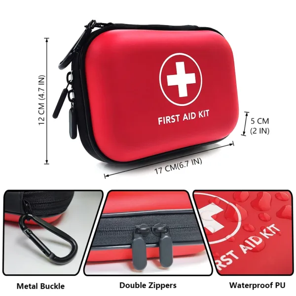 91pcs Portable Emergency Medical First Aid Bag Kit For Household Outdoor Travel Camping Equipment Medicine Survival - Image 4