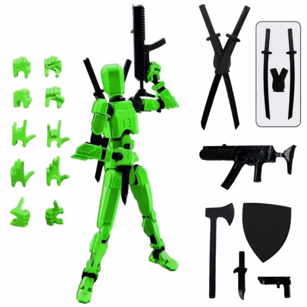 13 Action Figure Titan Multi-articular Robot Toys Dummy 3D Printed Movable Shapeshift Robot Action Anime Figure For Boy Gifts - Image 5