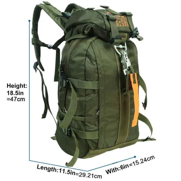 Travel Hiking Backpack Trekking Camping Backpacks Waterproof Hiking Daypack Lightweight Outdoor Sport Travel Backpack for Men - Image 7