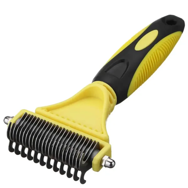 New Stainless Double-sided Pet Cat Dog Comb Brush Professional Large Dogs Open Knot Rake Knife Pet Grooming Products - Image 8