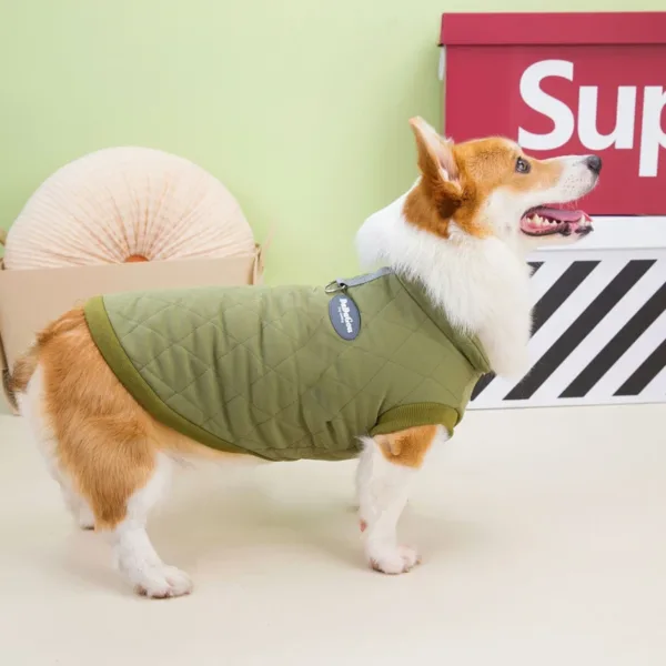S-4XL Winter Pet Dog Clothes Warm Dogs Cotton Coat for Dachshund Clothing Corgi French-Bulldog Jacket Small Large Dogs Costumes - Image 8