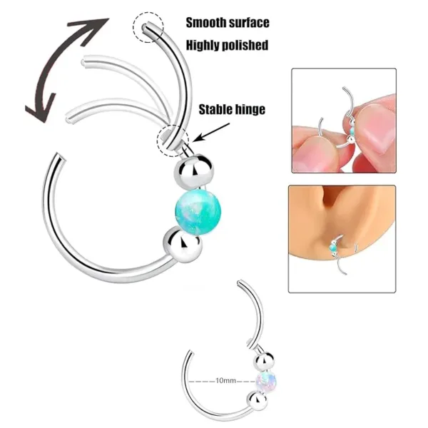 Stylish Septum Nose Rings - Image 2