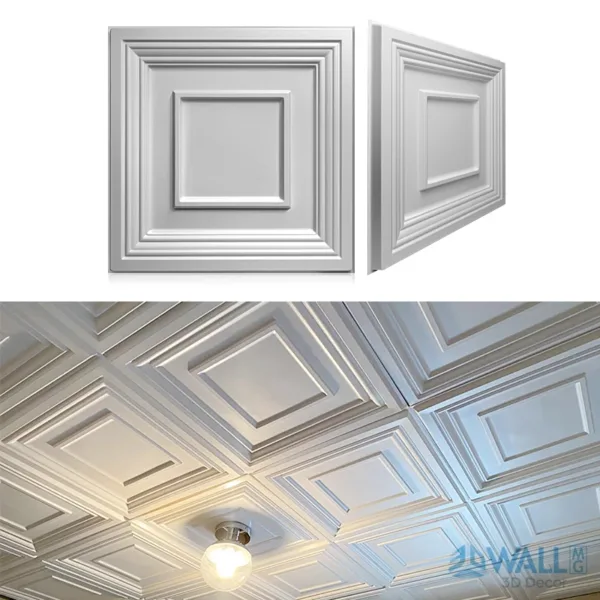 30x30cm 3D Art Wall Panel background wall decor exterior 3D Carving Embossed 3D Wa Pearlescent Colorful Wedding Decor Wallpaper - Image 44