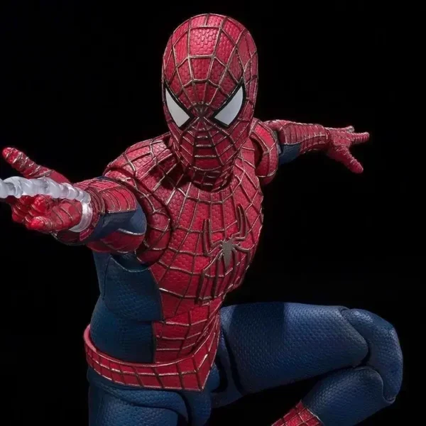 Shf Spider-Man 3 Action Figures Spiderman 3 Tobey Maguire Anime Figure Pvc Statue Figurine Model Collection Toys Doll Gifts