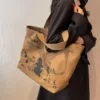 Cartoon Cat Tote Bag - Image 8