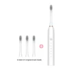Sonic Electric Toothbrush Ultrasonic Automatic USB Rechargeable IPX7 Waterproof Toothbrush Replaceable Tooth Brush Head J189 - Image 2