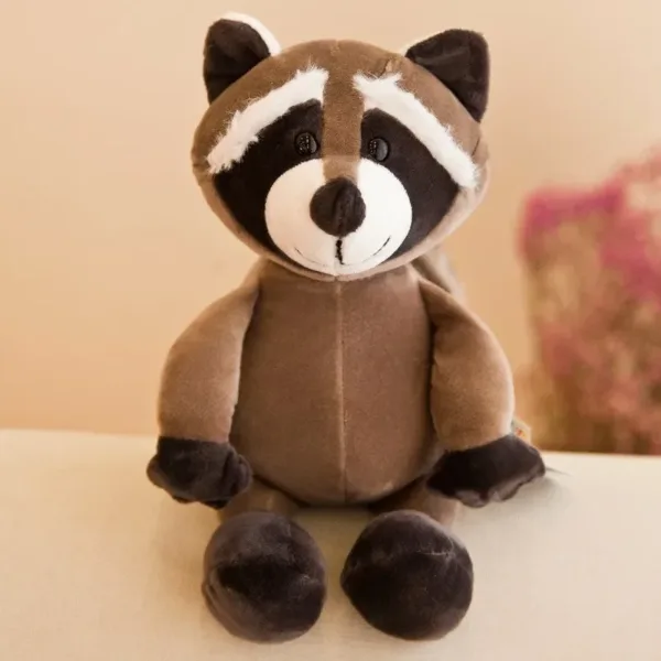 25CM Kawaii Jungle Animal Plush Toys Forest Animal Plush Dog Zebra Elephant Lion Fox Giraffe Children's Toys Doll Birthday Gift - Image 9