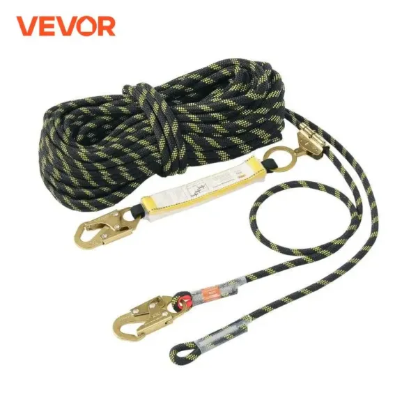 VEVOR Vertical Lifeline 150ft Outdoor Climbing Rope 30KN Breaking Tension Static for Escape Outdoor Adventures and Lumbering - Image 2