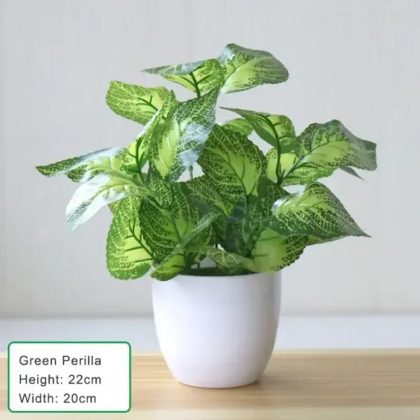 Artificial Plants Bonsai Fake Plants Home Decoration Accessories Plant Plant Pot Office Decoration Living Room Decoration - Image 2