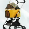 Detachable Pet Stroller Aluminium Alloy Dog Trolley for Corgi Teddy Cat Cart Load Bearing 15kg Dog Strollers for Small Dogs - Image 3