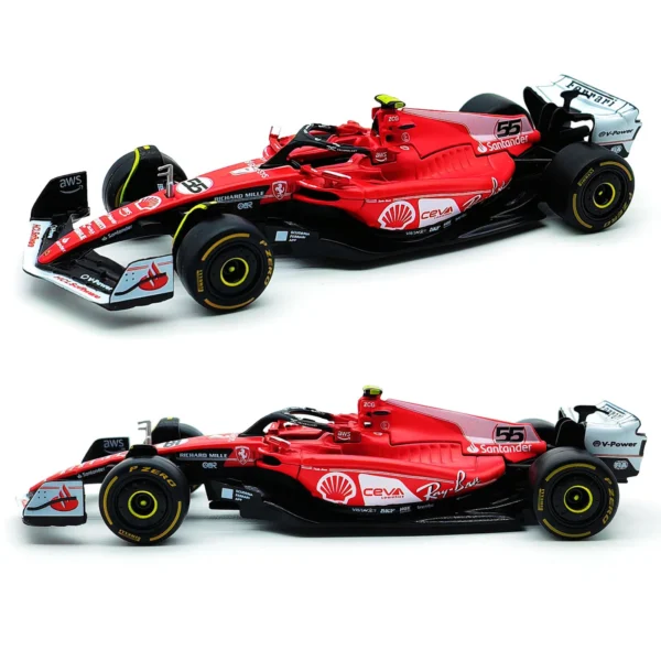 Bburago 1:43 Mercedes-AMG W14 W15 #44 #63 Racing Formula Car Static Simulation Diecast Alloy Model Car - Image 25
