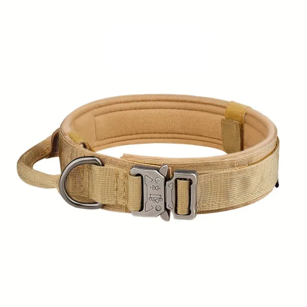 Dog Training Collar Adjustable Tactical Dog Collar And Leash Set Control Handle Pet Lead Collar For Small Big Dogs - Image 3
