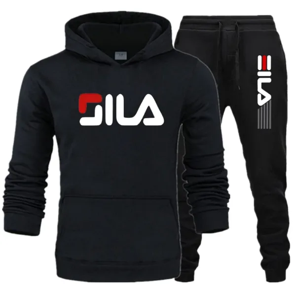 Men's Winter Tracksuit Hoody Hoodies+Pant High Neck 2-Pcs Set Brand Casual Coldproof Male Sports Cloth Ski Sweat Suit Streetwear - Image 15