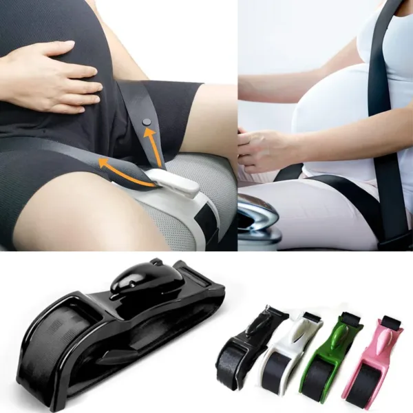 Car Seat Safety Belly Support Belt for Pregnant Woman Maternity Moms Belly Unborn Baby Protector Adjuster Extender Accessories - Image 4