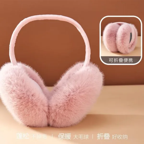 Winter Suede Plush Earmuffs - Image 8