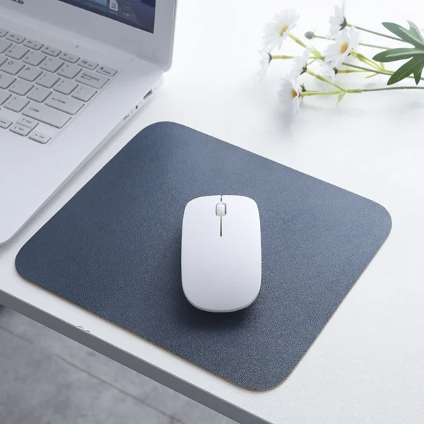 Waterproof PU Leather Mouse Pad Gaming Mouse Pad Simple Solid Color Antislip Computer Desk Accessories School Office Accessories - Image 8