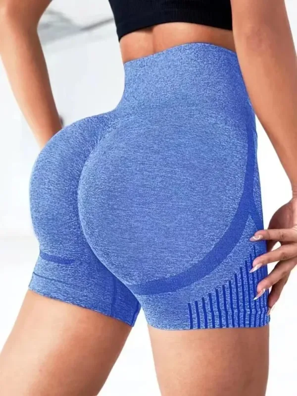 Women Yoga Shorts High Waist Workout Shorts Fitness Yoga Lift Butt Fitness Ladies Yoga Gym Running Short Pants Sportswear - Image 3