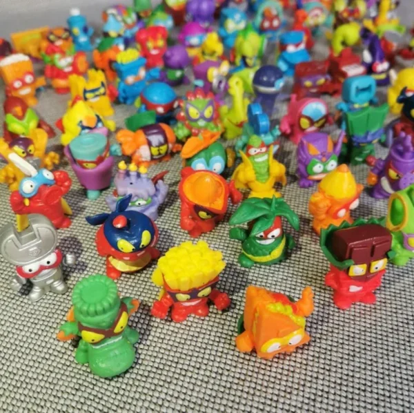 10PCS 3cm Superzings Rubbish Fruits Capsule Toys Mini Action Figure Super Zings Garbage Cars Collection Models - Image 5