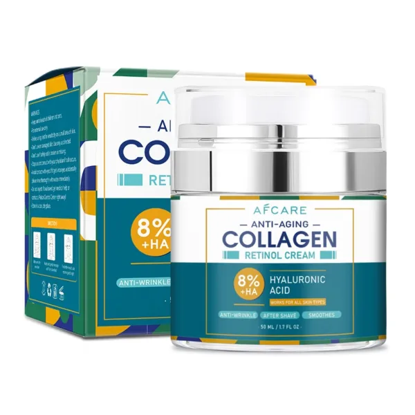 Instant Retinol Lifting Firming Cream Collagen Wrinkle Remover Face Cream For Men Moisturizer Whitening Brighten Skin Products - Image 3
