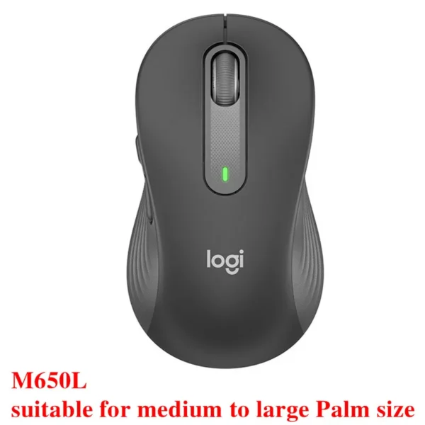 Logitech M650 / M650L Wireless Bluetooth Mouse Silent Office Laptop Mice For PC/Mac/Multi-Device Right Hand Mouse