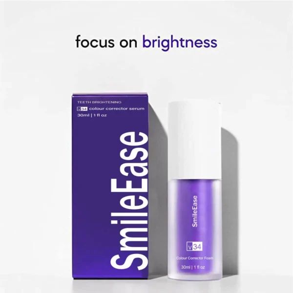 30ml V34 SmileKit Purple Toothpaste Removes Tartar Clean Oral Hygiene Fresh Breath Whitening Teeth Care Products - Image 8