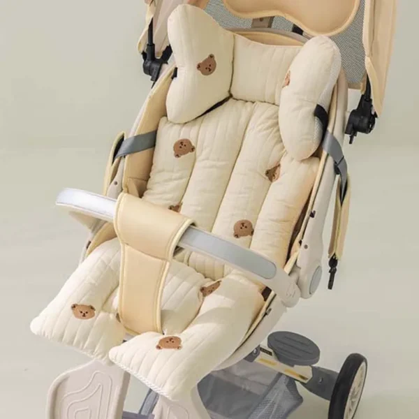 Thicken Baby Stroller Seat Cushion Pad for Car Puchair Liner Mat Cotton Breathable Cart Mattress Infant Newborn Pram Accessories - Image 12