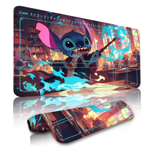 Lorcana Playmat Free Storage Bag Size 24X14IN Trading Card Game Protective Mats Scratch-Resistant Durable Mouse Pad 14 - Image 23