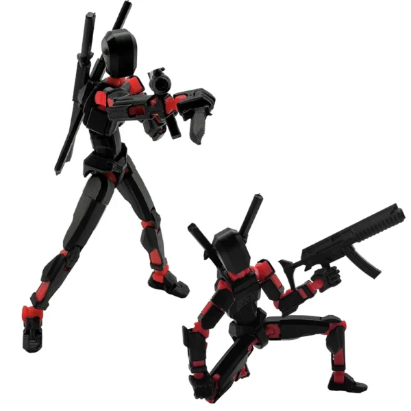 13 Action Figure Titan Multi-articular Robot Toys Dummy 3D Printed Movable Shapeshift Robot Action Anime Figure For Boy Gifts - Image 9
