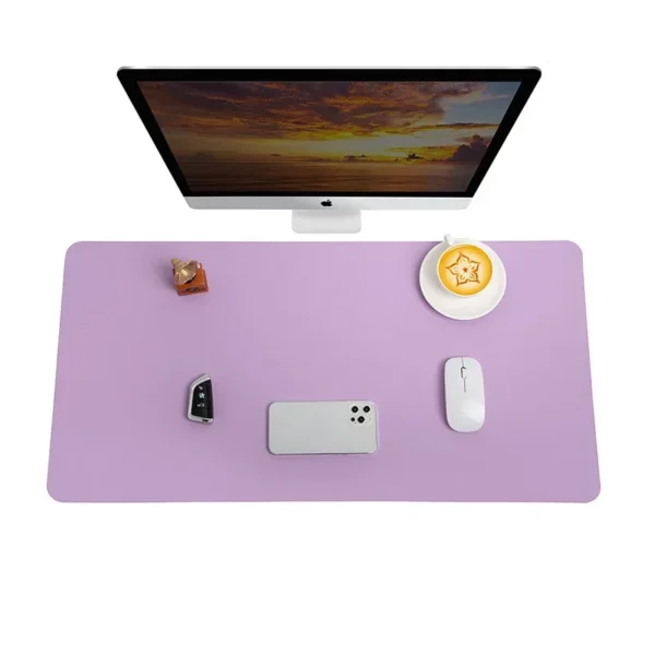 Large Mouse Pad Extra Big Non-Slip Desk Pad Waterproof PU Leather Desk Table Protector Gaming Mouse Mat for Game Office Work - Image 23