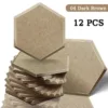 TOUO High Density Acoustic Panel 12pcs Soundproofing Panels Studio Acoustic Treatment Wall Sound Absorbing Bedroom Decoration - Image 23