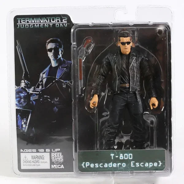NECA Terminator 2: Judgment Day T-800 Arnold Schwarzenegger PVC Action Figure Collectible Model Toy 7" 18cm - Image 16