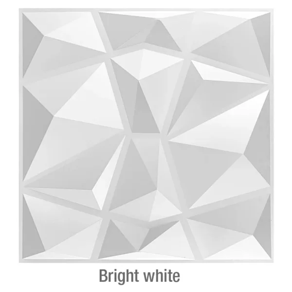 30x30cm 3D Art Wall Panel background wall decor exterior 3D Carving Embossed 3D Wa Pearlescent Colorful Wedding Decor Wallpaper - Image 23
