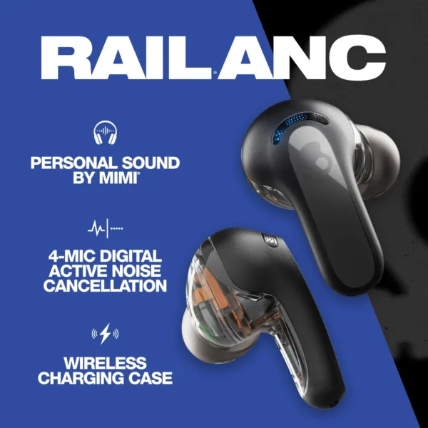 Skullcandy Rail ANC Earbuds - Image 2