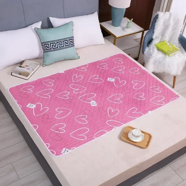 50*70cm Breathable Waterproof Washable Mattress Urine Mat for Baby Cute Cartoon Bed Protector Diaper Bedding Urine Pads Cloth - Image 10