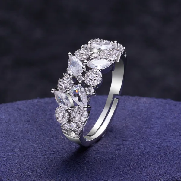 Cubic Zirconia Bridal Set - Image 4