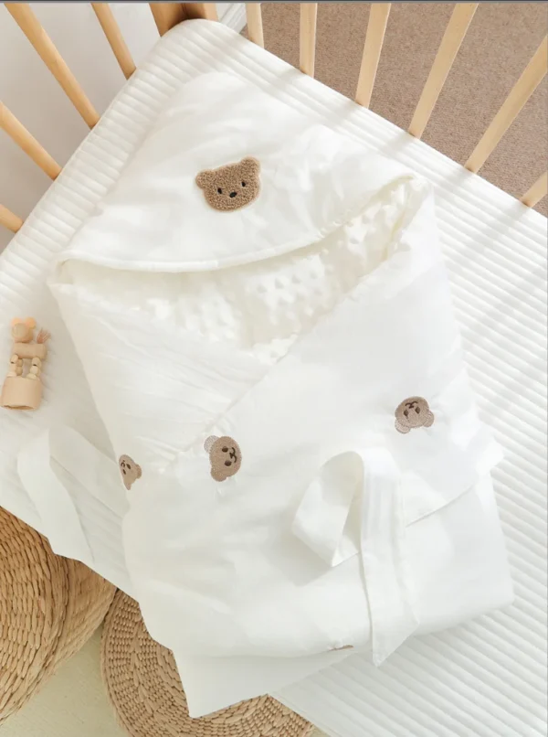 Newborn Baby Blanket Envelope Swaddle Wrap Baby Receiving Blankets Boy Girl Cotton Soft Infant Sleep Sack Crib Stroller Blanket - Image 3