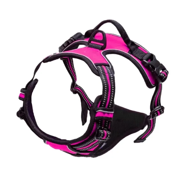 Adjustable Dog Harness Vest with Night Reflective Strip for Small Medium and Large Dogs for Outdoor Walking - Image 10