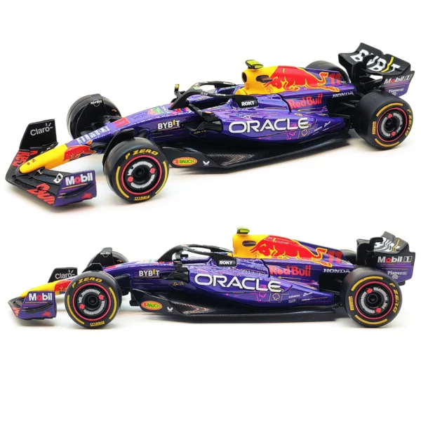Bburago 1:43 Mercedes-AMG W14 W15 #44 #63 Racing Formula Car Static Simulation Diecast Alloy Model Car - Image 2