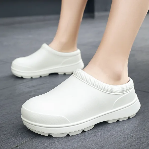 2024 Men Women EVA Chef Shoes Non-slip Waterproof Oil-proof Shoes Comfortable Workers shoes High-quality Outdoor Safety shoes - Image 3